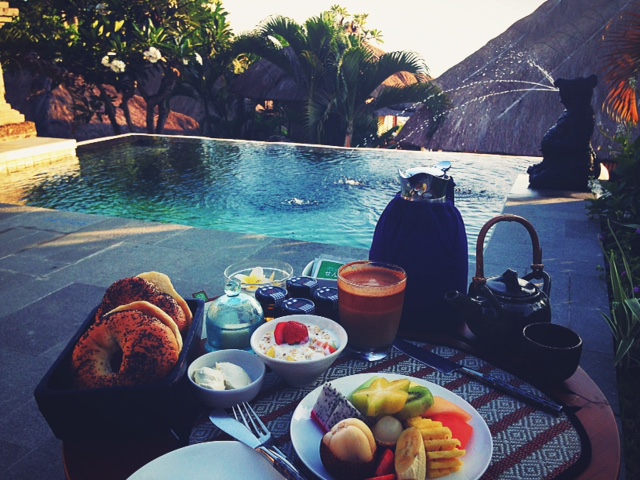 Four Seasons Bali_private villa pool-breakfast-virtuoso-partner